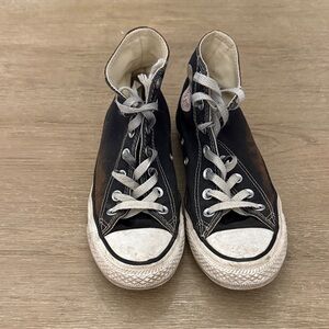 Vintage Converse Black and White High-Tops